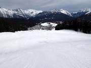 Very good slope grooming