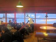 Relaxed get-together in the ski hut