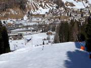 View of Splügen from the valley run