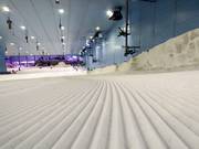 Perfectly groomed slope in the Ski Egypt indoor ski hall