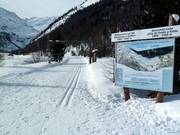 High-altitude cross-country trail in Sulden