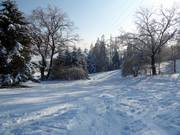 Left slope at Monte Kienader