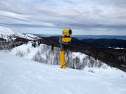 High-performance snow cannon in the Bjelašnica ski resort