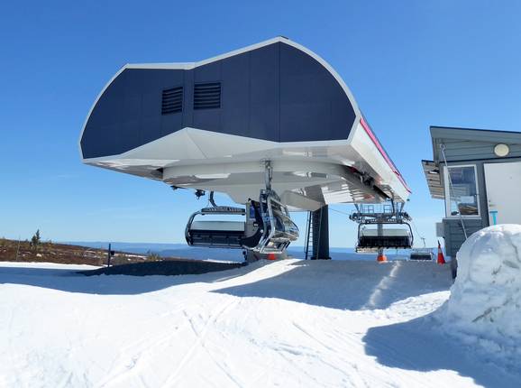 Fjellekspressen - 6pers. High speed chairlift (detachable) with bubble