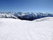 View from the Furggulti mountain station