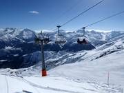 Sessellift Lai Alv (Gendusas - Lai Alv) - 4pers. High speed chairlift (detachable)