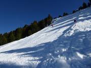 Zirbenfall descent with an 80% gradient