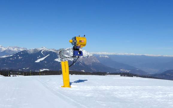 Snow reliability Vicenza – Snow reliability Folgaria/Fiorentini