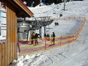 Assistance when boarding at the Bolgengratbahn