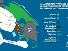 Trail map Villa Olivia – Bartlett