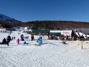 Children's carousel in the ski resort of Savin Kuk