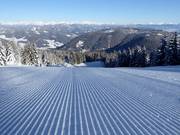 Very good slope grooming