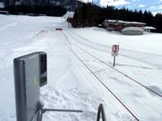 Seillift Kinderland Schneeberg - Rope tow/baby lift with low rope tow