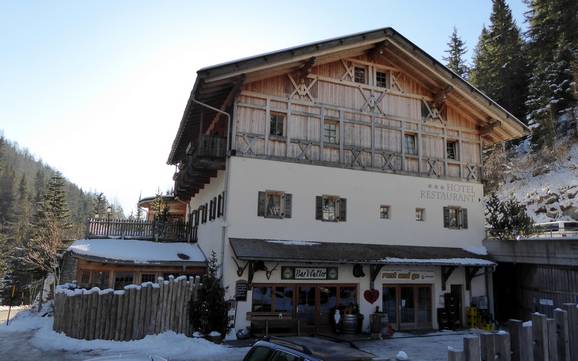 Val d’Ultimo (Ultental): accommodation offering at the ski resorts – Accommodation offering Schwemmalm