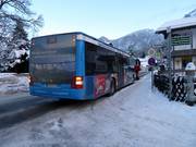 Ski bus in Grainau