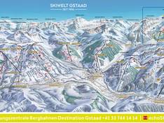 Trail map Rinderberg/Saanerslochgrat/Horneggli – Zweisimmen/Saanenmöser/Schönried/St. Stephan