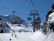 Ochsenalmbahn 1 - 4pers. High speed chairlift (detachable) with bubble