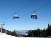 Gipfel 6er - 6pers. High speed chairlift (detachable) with bubble