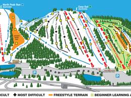 Trail map Mount St. Louis – Moonstone