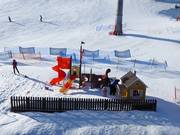 Winter playground in Zieleniec