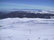 View of the wide slopes of La Parva
