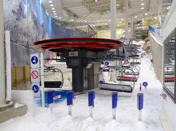 Snø 1 - 4pers. Chairlift (fixed-grip)