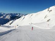 Easy slope Gipfelmulde at the Koblat chairlift