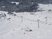 Lift landscape in Le Corbier