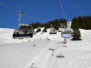 Sunliner 4er - 4pers. High speed chairlift (detachable) with bubble and seat heating