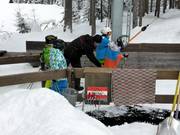 Attentive and friendly staff at the drag lifts