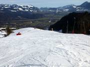 Intermediate slope at the Südhanglift