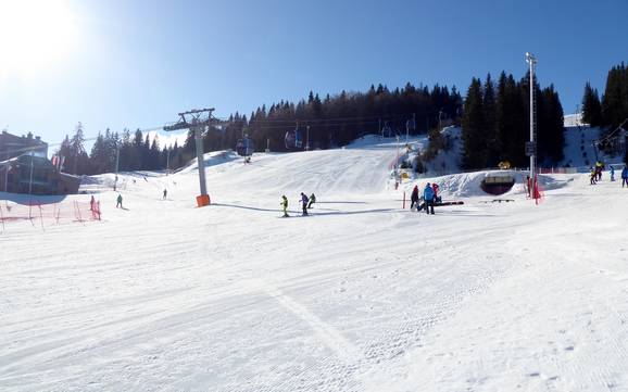 Skiing near Sarajevo