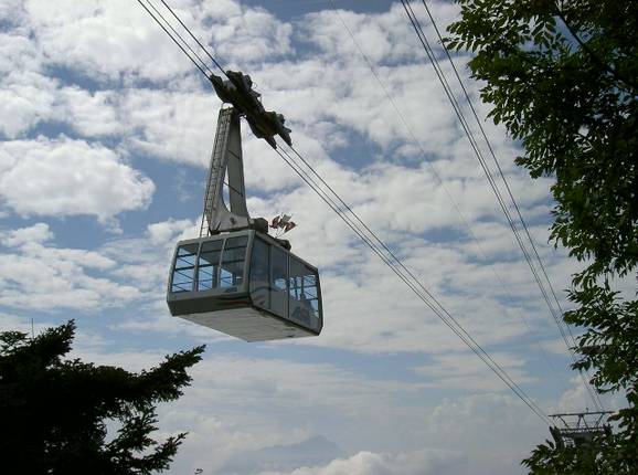 Luftseilbahn Weggis - 76pers. Aerial tramway/Reversible ropeway