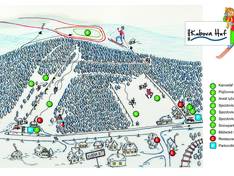 Trail map Kubova Huť