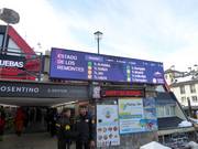 Digital status of the individual lifts