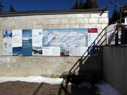 Slope map at the Falzeben valley station