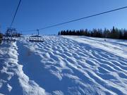 Ski route under the Neugarten 8er-Carving Jet chairlift