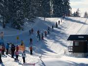 Seillift Abfahrt Tauplitz - Rope tow/baby lift with low rope tow