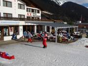 Restaurant at the snow sport school in the base area