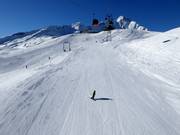 Very well-groomed slopes in Splügen