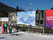 Information board at the valley station