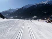 Cross-country ski trails in Bormio