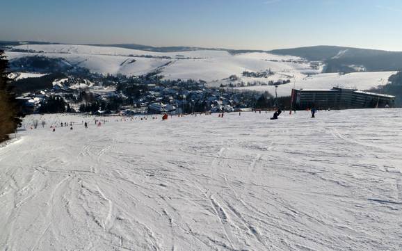 Ski resorts for beginners in the Central Ore Mountains – Beginners Fichtelberg – Oberwiesenthal