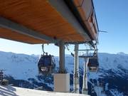 Saulire Express 1 - 8pers. Gondola lift (monocable circulating ropeway)