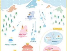 Trail map Ina Ski Resort