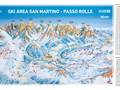 Trail map San Martino di Castrozza