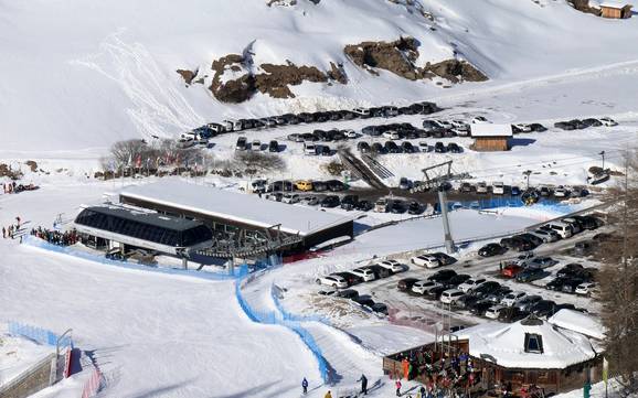 Passeier Valley (Passeiertal): access to ski resorts and parking at ski resorts – Access, Parking Pfelders (Moos in Passeier)