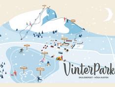 Trail map Skulebacken