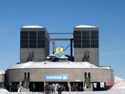 Photovoltaic system at the Ahornbahn on the mountain