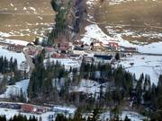 View of the accommodations in Balderschwang